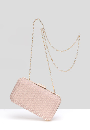 Wizytowa torebka w kolorze złotym