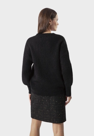 Sweter oversize z alpaką