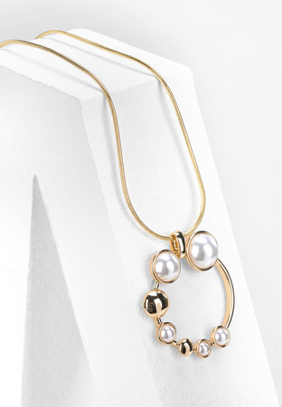 Naszyjnik z okrągłą zawieszką