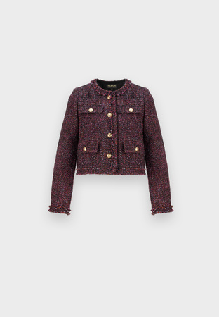 Krótki żakiet w stylu chanel