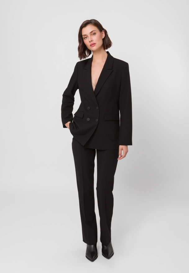 Spodnie z prostą nogawką