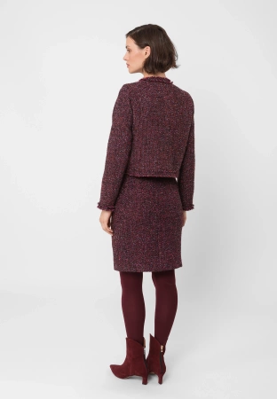 Krótki żakiet w stylu chanel