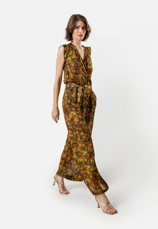 Kombinezon we wzór paisley z wiskozy