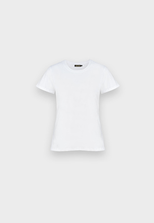 Biały bawełniany t-shirt