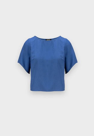 Bluzka z krótkim rękawem z wiskozą