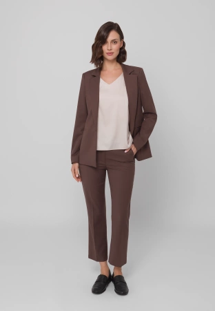 Klasyczne cygaretki w kolorze brązowym