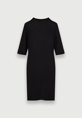 Sukienka dzianinowa w kolorze czarnym