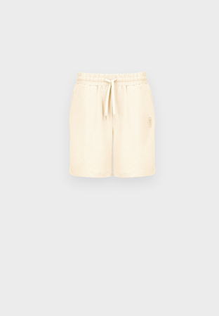 Bawełniane dresowe spodenki w kolorze żółtym