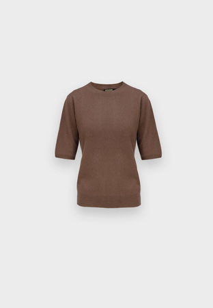 Dzianinowa bluzka z kaszmirem