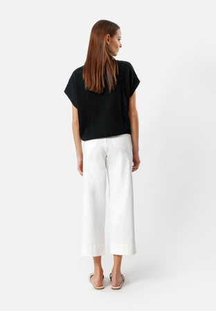 Czarna kimonowa bluzka