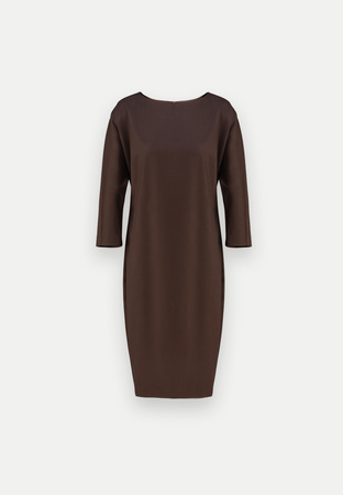 Sukienka w czekoladowym kolorze