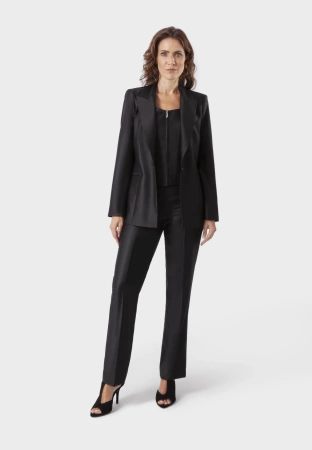 Żakiet z połyskiem na jeden guzik