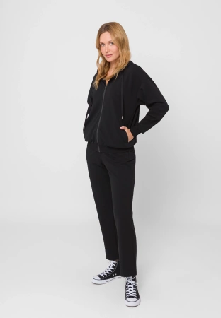 Czarne dresowe spodnie