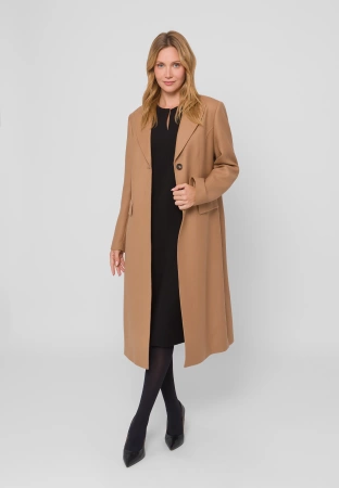 Wełniany płaszcz dyplomatka