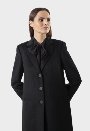 Jedwabna koszula z wiązaniem