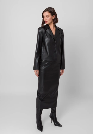 Spódnica z ekoskóry