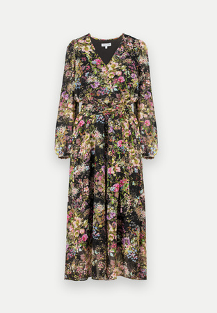 Długa sukienka w kwiaty