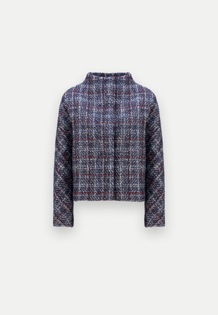 Kurtka wełniana ze stójką