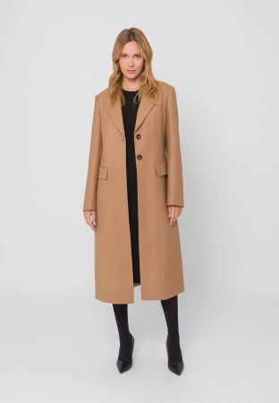 Wełniany płaszcz dyplomatka