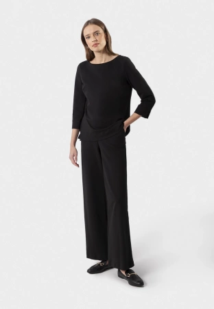 Bawełniana bluzka z rękawem ¾