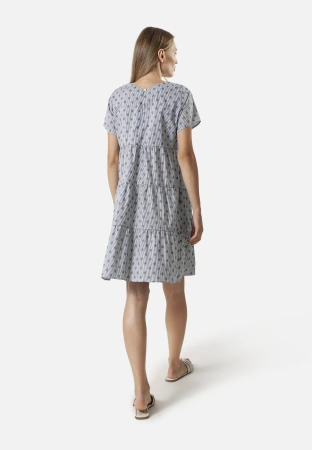 Sukienka w marynarski wzór