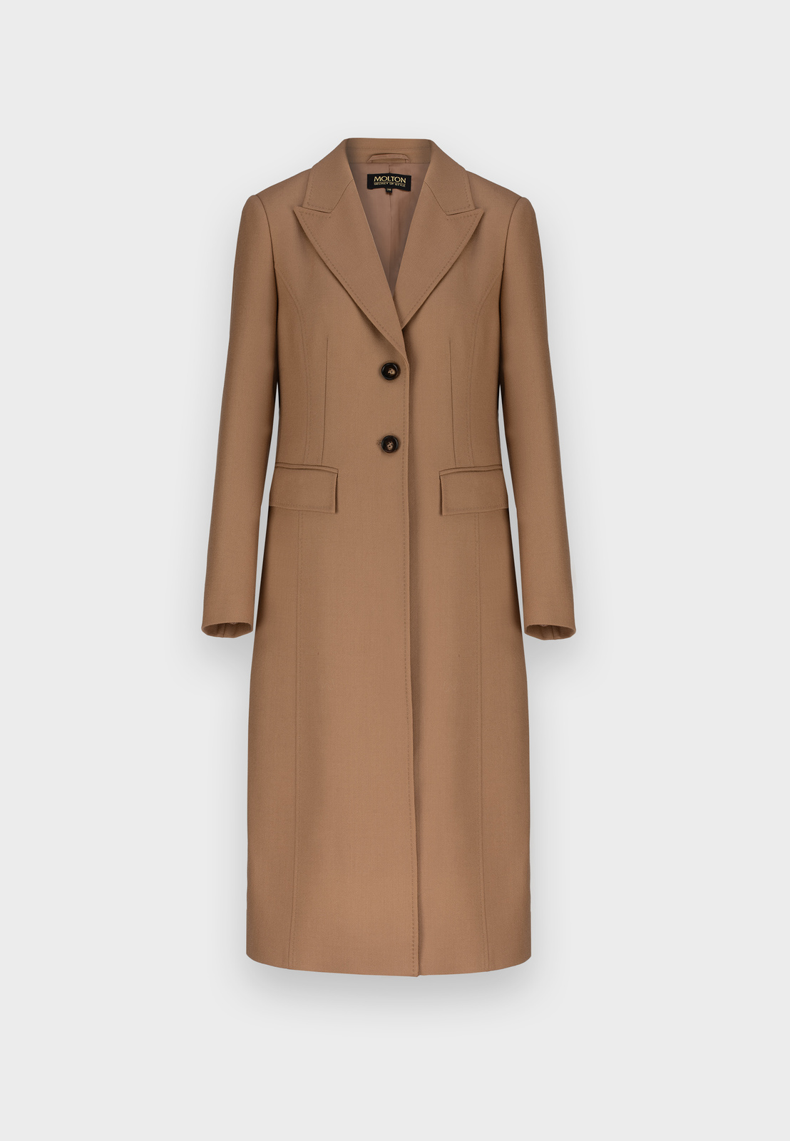 Wełniany płaszcz dyplomatka