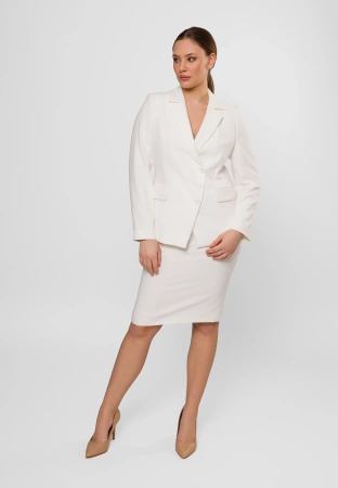 Ołówkowa spódnica z wiskozą