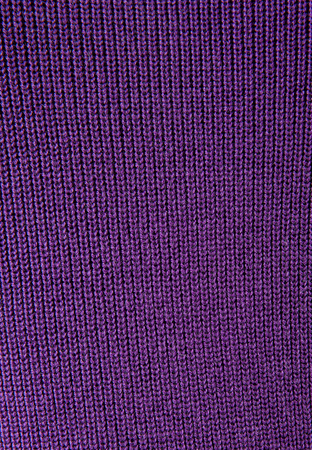 Dzianinowa fioletowa bluzka z kimonowym rękawem