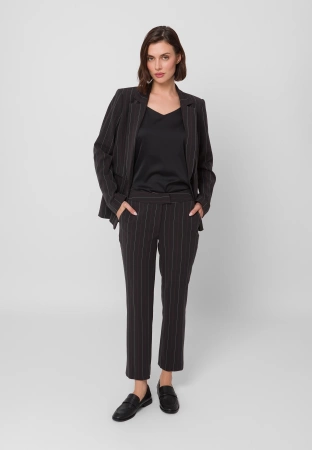 Klasyczny żakiet w prążek