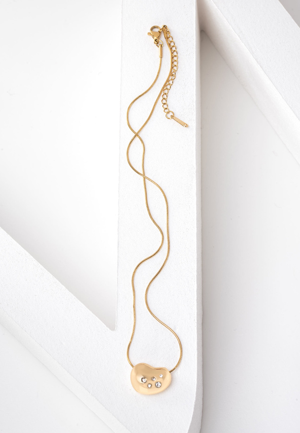 Naszyjnik z zawieszką w kształcie serca