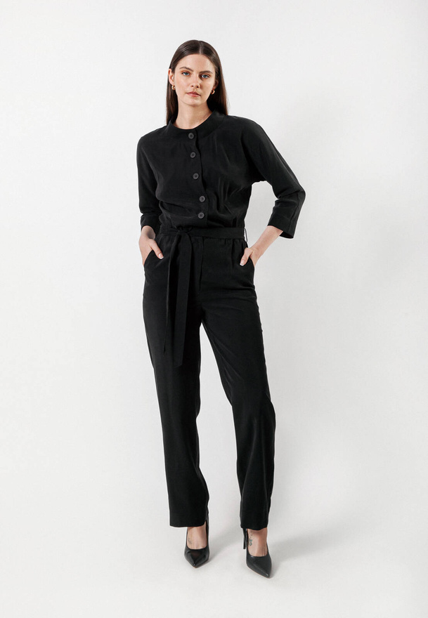 Kombinezon ze stójką 100% wiskoza