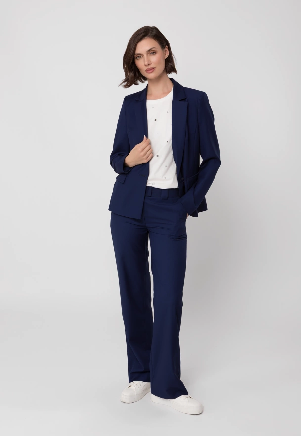 Żakiet na jeden guzik