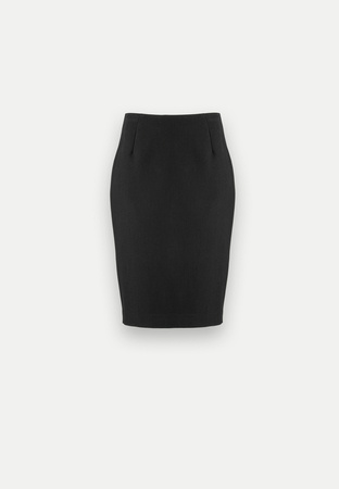 Ołówkowa spódnica w czarnym kolorze